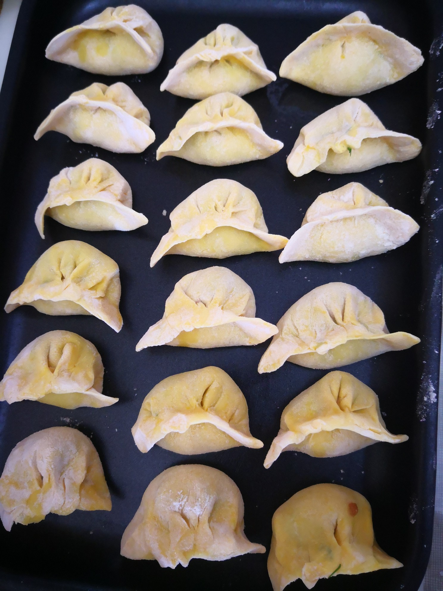 Pumpkin Noodle Dumplings recipe