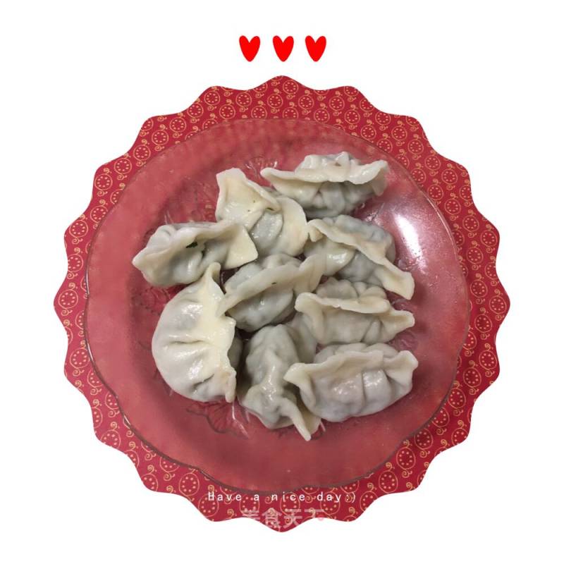 Handmade Dumplings with Fungus, Shiitake and Shepherd's Purse