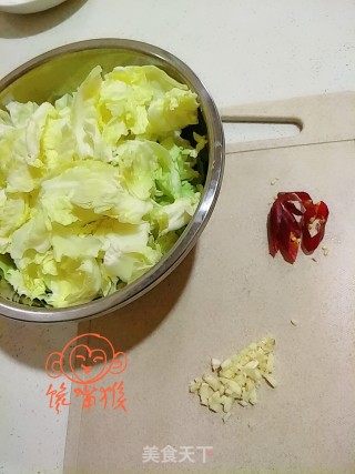 Quick Fried Shredded Kale recipe