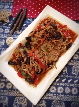 Home-style Fish-flavored Pork Shreds recipe