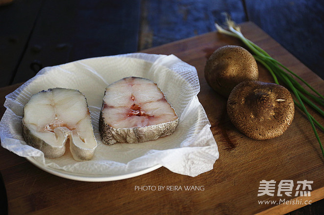 Baby's Favorite Steamed Cod with Shiitake Mushrooms recipe