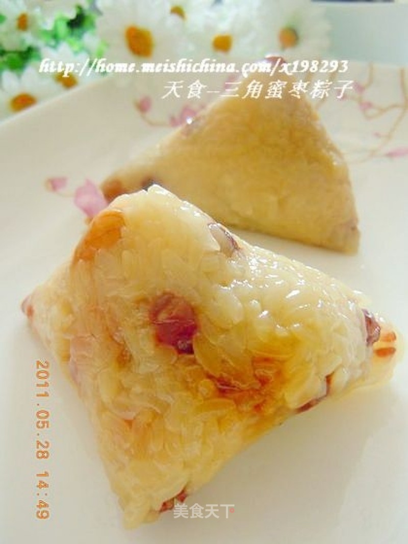 [dragon Boat Festival. Zongzi Chapter] Triangle Candied Date Brown recipe