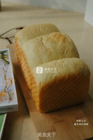 #aca烤明星大赛#milk-flavored Toast recipe