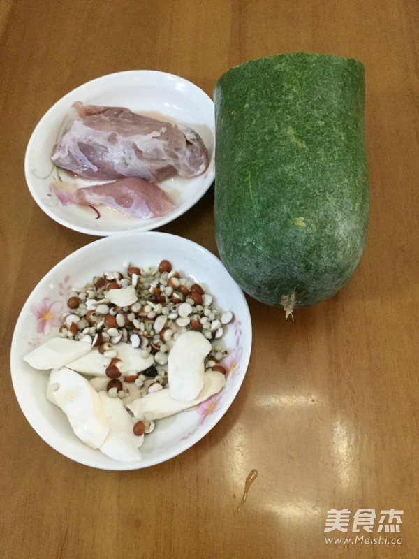 Winter Melon Pork Zhan Soup recipe