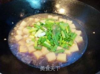 The Jelly is Also Used for Breakfast-boiled Jelly with Lean Meat and Shallots recipe
