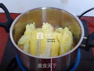 Dried Scallop Soup with Baby Cabbage recipe