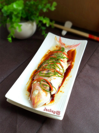 Steamed Red Shirt Fish recipe