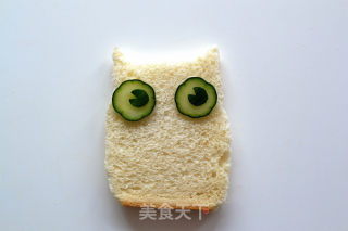 Vivid Animal Shape Breakfast, Owls at Night recipe