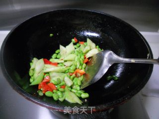 Loofah Edamame recipe
