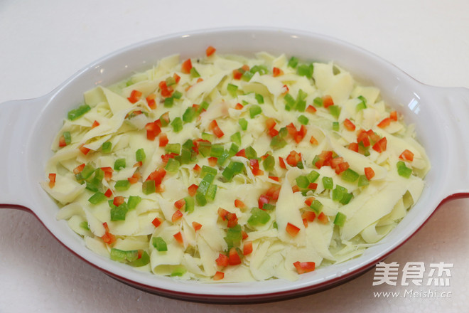 Cheese Baked Mashed Potatoes recipe