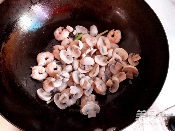 Tricholoma Shrimp recipe
