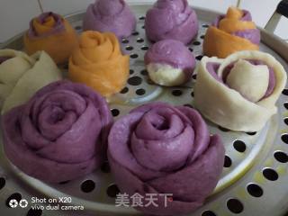 Rose Buns Bouquet recipe