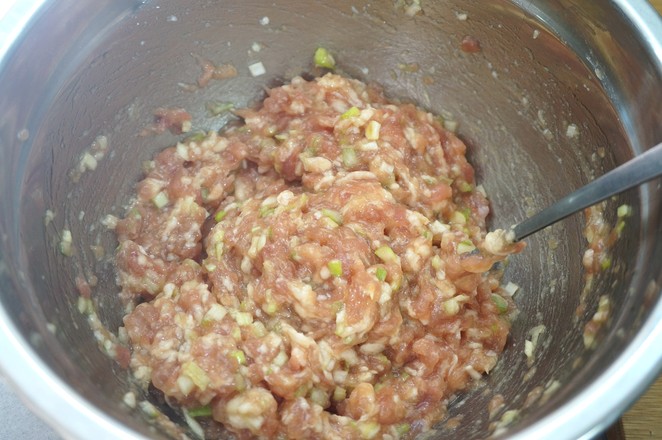 Pork Celery Leaf Dumplings recipe