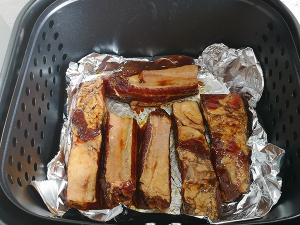 Air Fryer Oil-free Grilled Ribs recipe