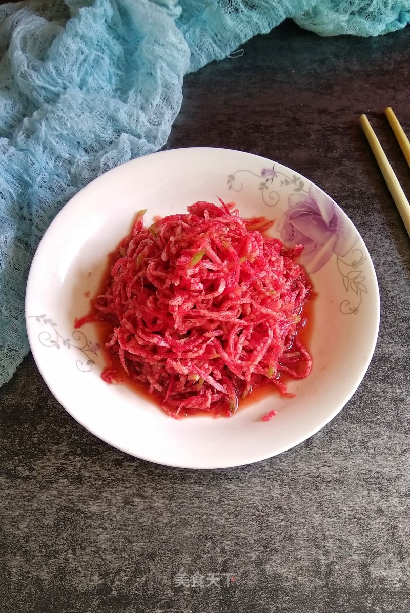 Refreshing Shredded Radish recipe