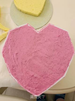 3d Three-dimensional Love Mousse Cake recipe