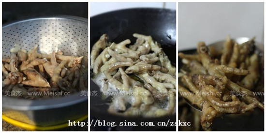 Chicken Feet in Black Bean Sauce recipe