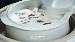 Fish Maw Stewed Milk recipe