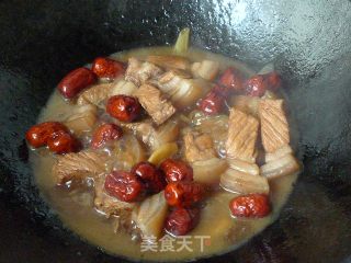 【zhejiang Cuisine】roast Pork with Red Dates recipe