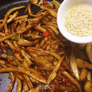Spicy Shredded King Pleurotus recipe