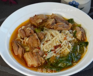 [henan] Braised Lamb Belly Topped with Noodles recipe