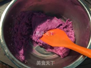 #柏翠大赛#osmanthus Purple Yam Tart recipe