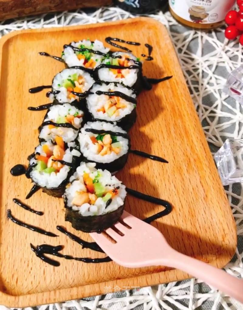 Salmon Nori Roll recipe