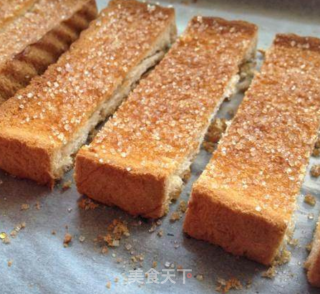 #四session Baking Contest and It's Love to Eat Festival#toasted Bread Slices recipe