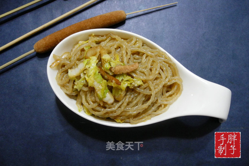 Stir-fried Cabbage with Vermicelli recipe