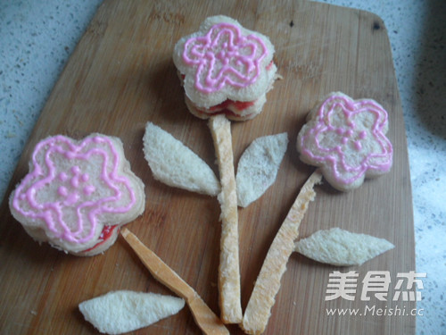 Frosted Flower Toast recipe