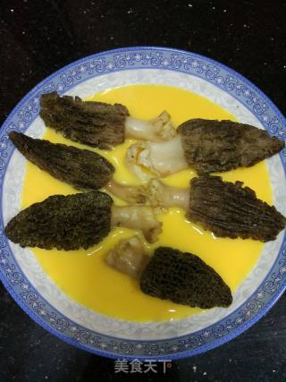 Steamed Fresh Morel Mushroom Custard recipe