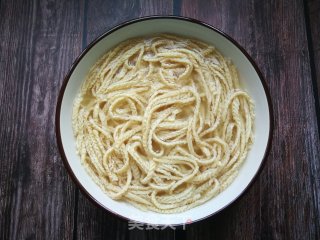 Coriander and Carrots Mixed Vegetable Tripe Shreds recipe