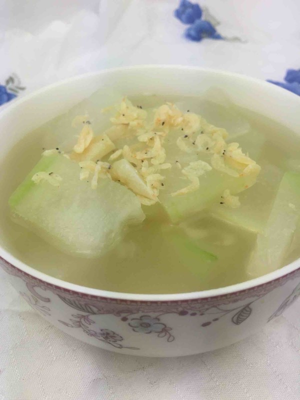 Winter Melon and Shrimp Soup recipe