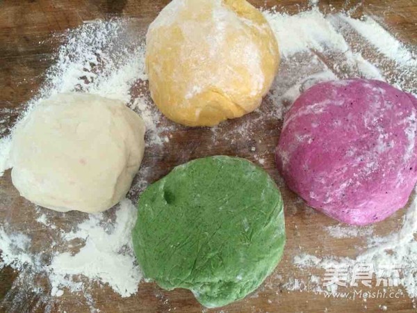 Colorful Dumplings recipe