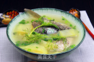 Watermelon Skin Fish Soup recipe