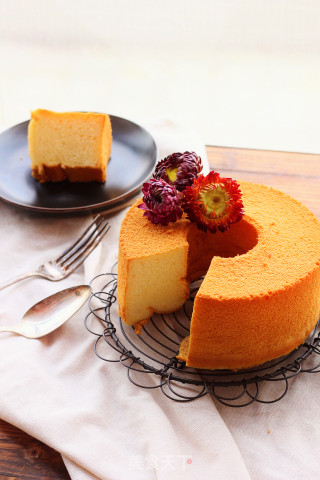 Fluff Caramel Flavor Marshmallow Chiffon Cake recipe