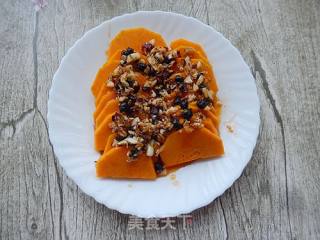 Steamed Pumpkin with Soy Sauce recipe