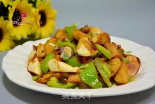 Spicy Zizania White King Pleurotus recipe