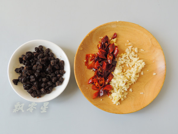Steamed Cured Fish with Black Soy Fragrant, Salty Fragrant and Delicious Super Rice recipe