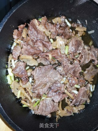 Mustard Beef Noodle recipe