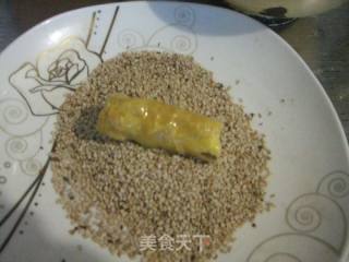 Crispy Yam Roll and Firecrackers recipe