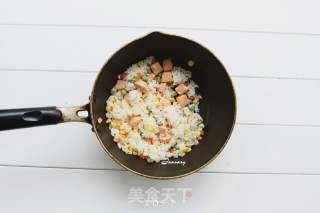 Salmon Fried Rice recipe