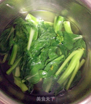 Little Freshness on The Tip of The Tongue-boiled Cabbage Heart recipe