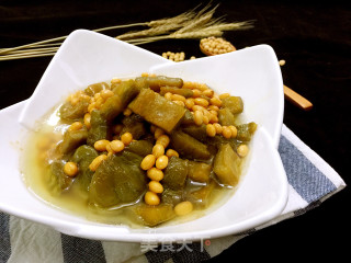 Bitter Gourd Braised Soybeans recipe