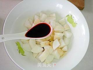 Sweet and Sour Radish Cubes recipe