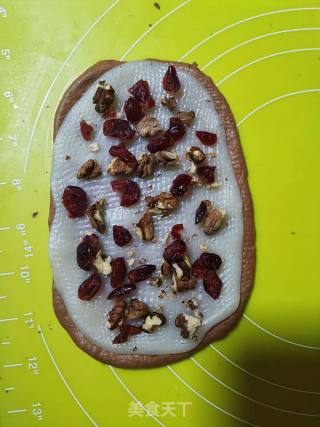 Cocoa Walnut Cranberry Soft European recipe