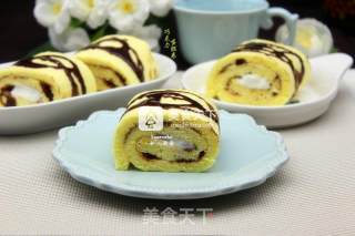 #aca Baking Star Competition#chocolate Cake Roll--changdi Beibei Crwf32am Oven recipe