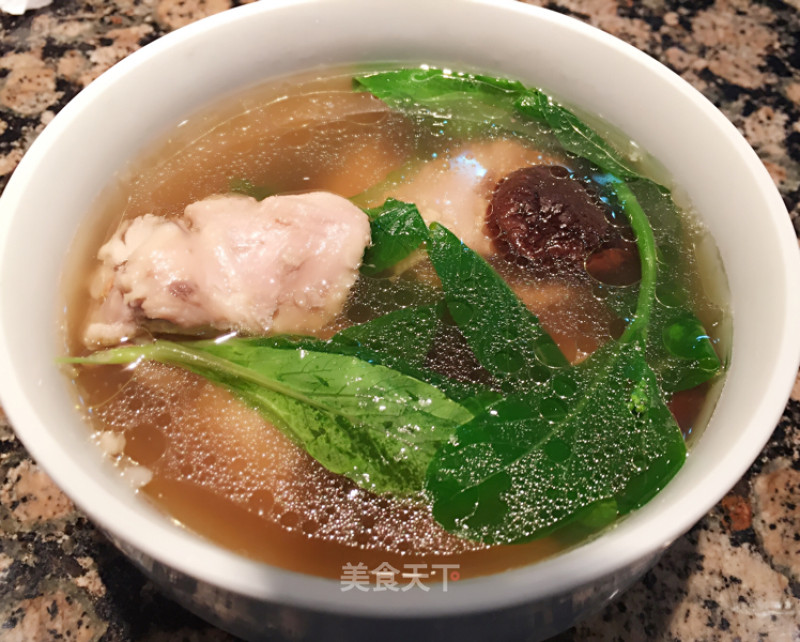 Mushroom Chicken Soup (simple Version) recipe