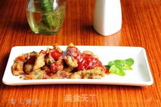 Mint Osmanthus Pork recipe