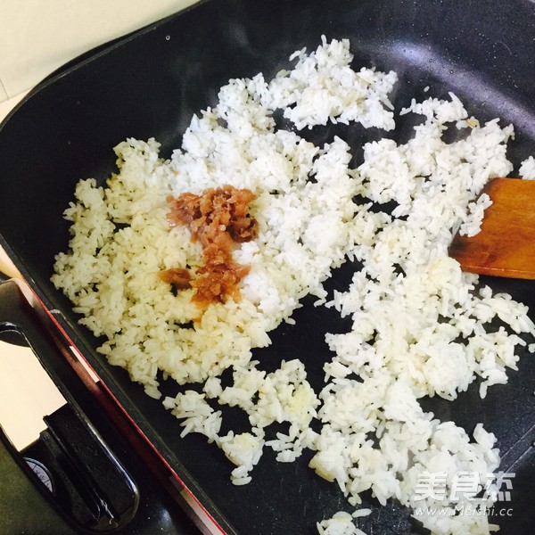 Shredded Carrot Fried Rice recipe